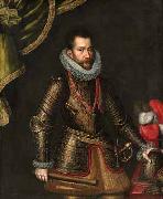 unknow artist Portrait of Alessandro Farnese, Duke of Parma oil painting reproduction